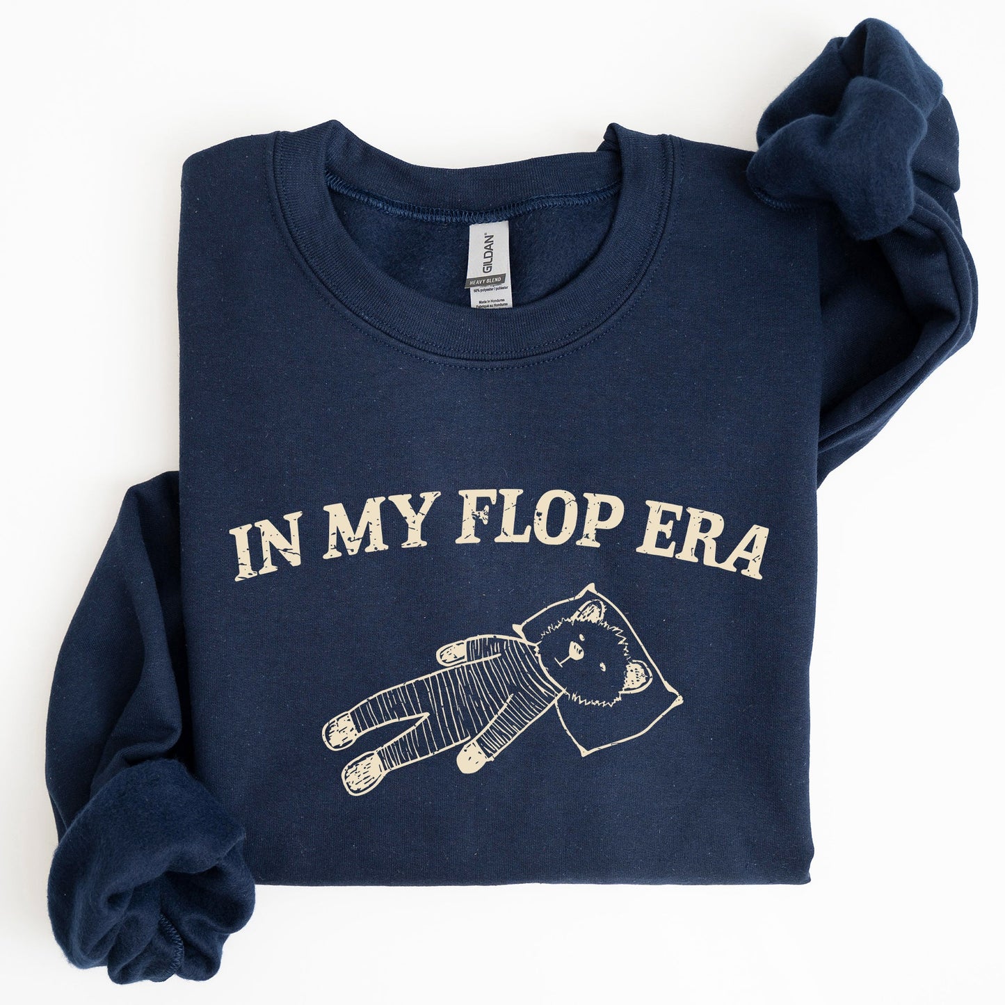 In My Flop Era, Bear, Meme, Aesthetic, Funny Sweatshirt