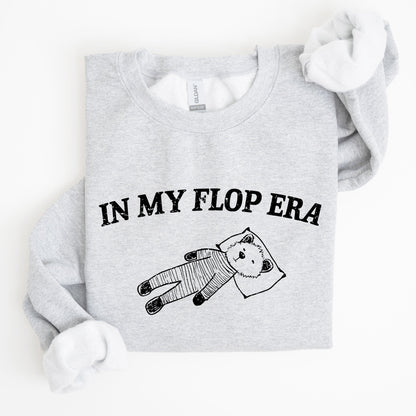In My Flop Era, Bear, Meme, Aesthetic, Funny Sweatshirt