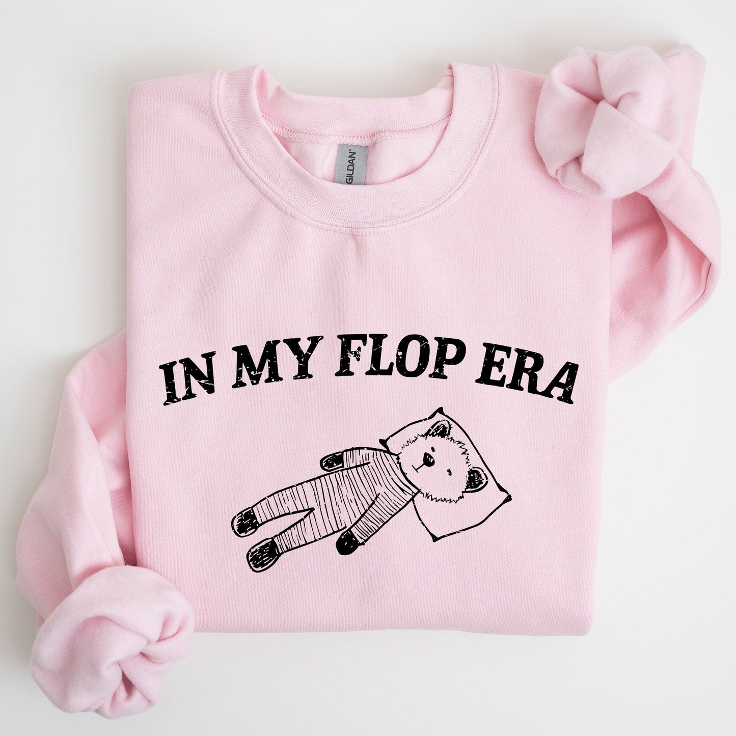 In My Flop Era, Bear, Meme, Aesthetic, Funny Sweatshirt