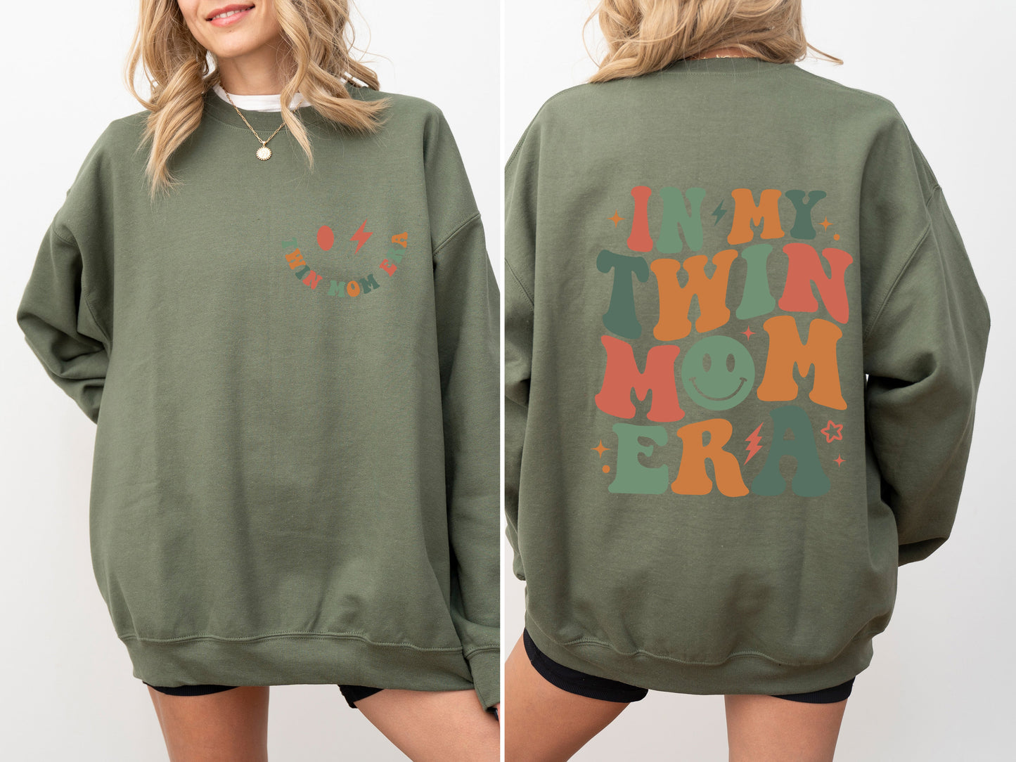 In My Twin Mom Era, Mother's Day Sweatshirt