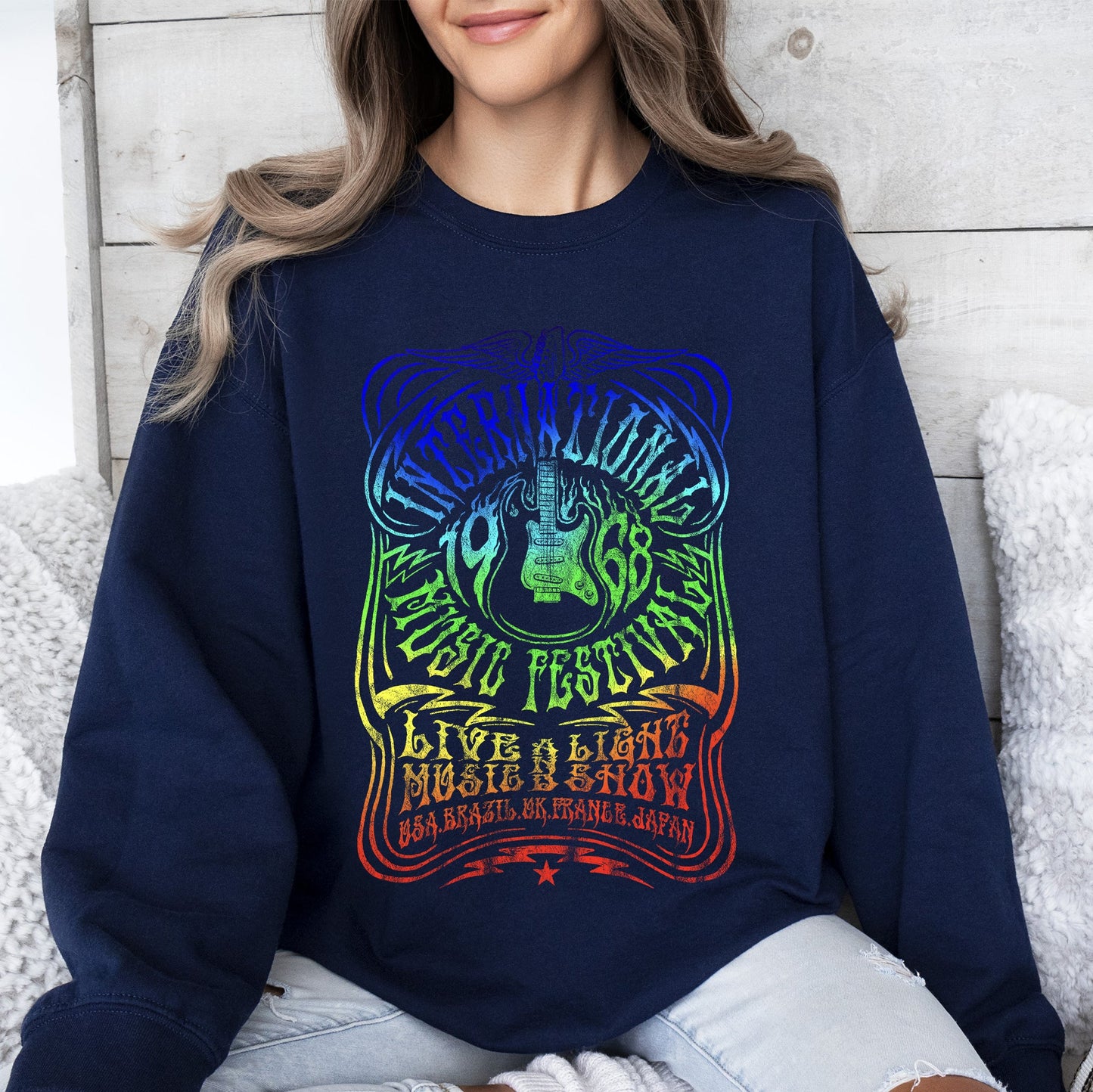 International Music Festival, Concert Poster Sweatshirt