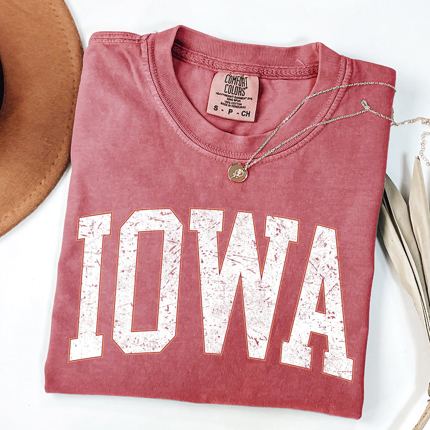 Iowa, Football, Sports, Game Day, Big Game, Touchdown, Tailgate Party, University, College, State Tshirt Comfort Colors T-Shirt