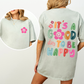 It's A Good Day To Be Happy, Smiling Daisy, Mental Health, Positivity, Comfort Colors T-Shirt