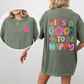 It's A Good Day To Be Happy, Smiling Daisy, Mental Health, Positivity, Comfort Colors T-Shirt