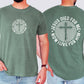 Jesus Died For Me, Now I Live For Him, Faith, Christian, Religious Tshirt Comfort Colors T-Shirt