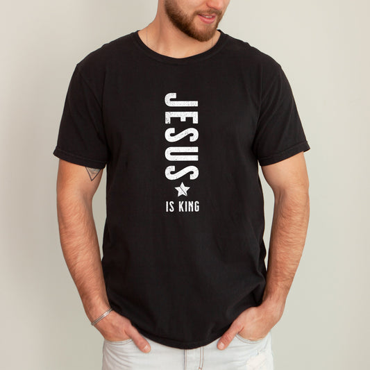 Jesus Is King, Religious, Faith, Gospel, Christian Tshirt Comfort Colors T-Shirt