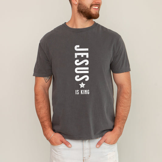 Jesus Is King, Religious, Faith, Gospel, Christian Tshirt Comfort Colors T-Shirt