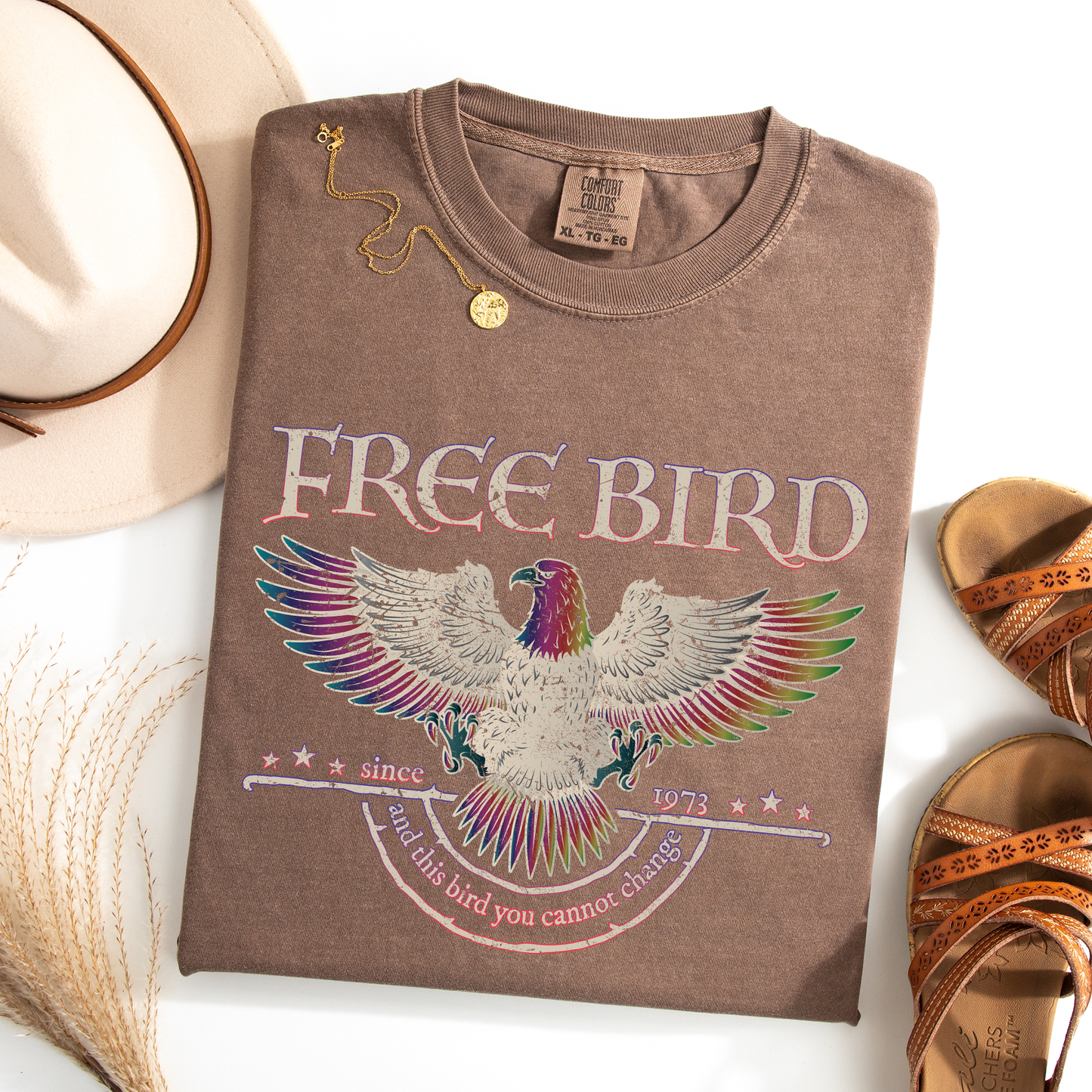 Free Bird Shirt, Comfort Colors Band TShirt, Old School Band T-shirt, Retro Music Shirt, Rock Band Tee