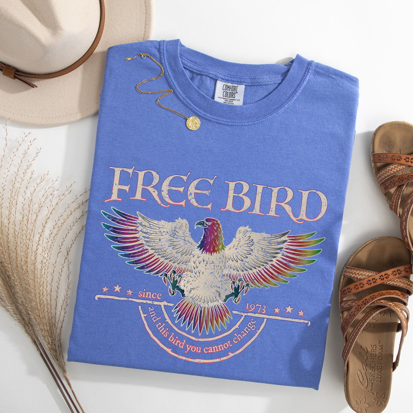Free Bird Shirt, Comfort Colors Band TShirt, Old School Band T-shirt, Retro Music Shirt, Rock Band Tee