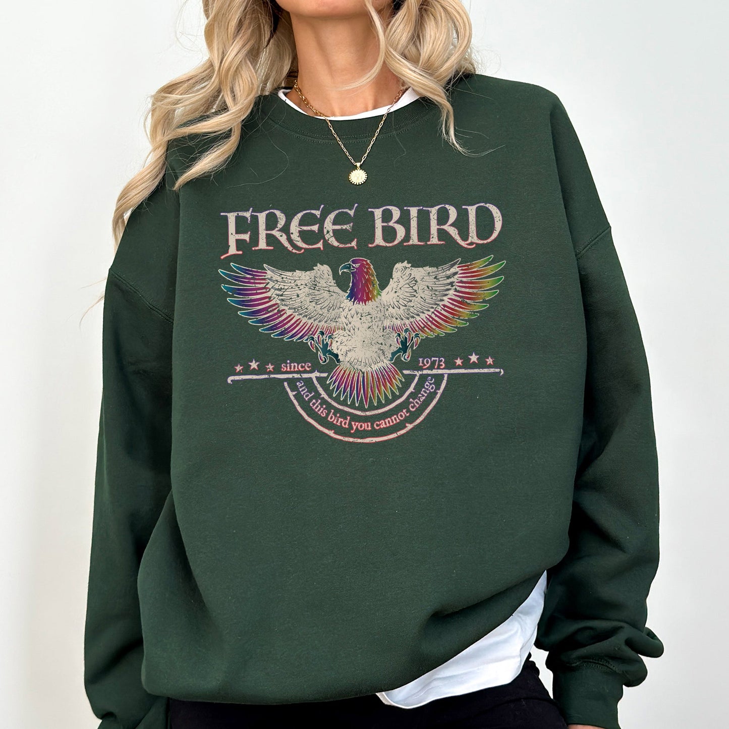 Free Bird, Band, Old School Band, Retro Music, Rock Band Sweatshirt