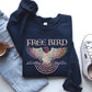 Free Bird, Band, Old School Band, Retro Music, Rock Band Sweatshirt