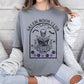 Salem Book Club, Funny Skeleton, Retro, Aesthetic, Vintage, Comfort Colors Tshirt