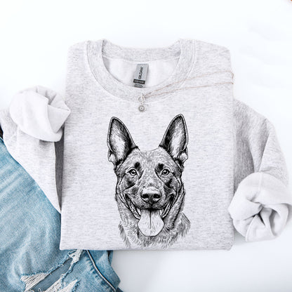 Belgian Malinois, Pet, Dog Breed Sweatshirt