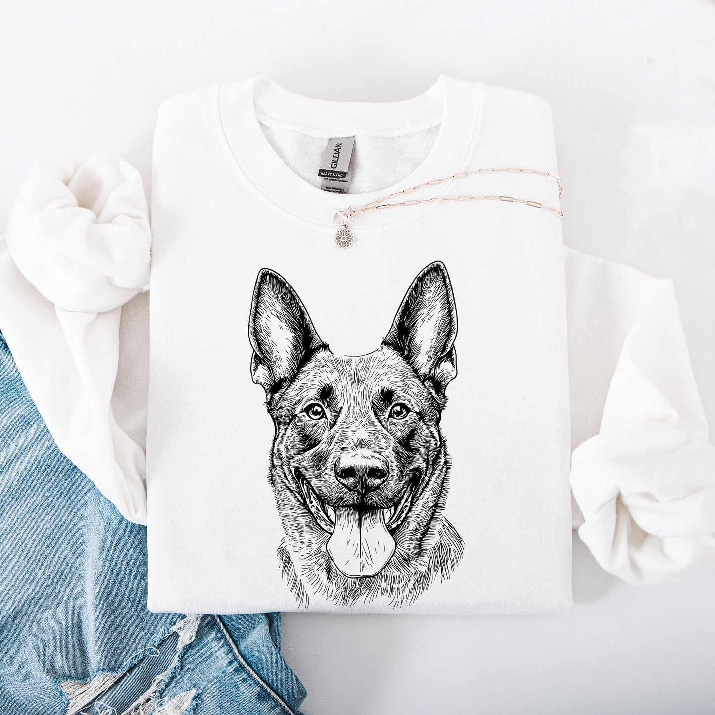 Belgian Malinois, Pet, Dog Breed Sweatshirt