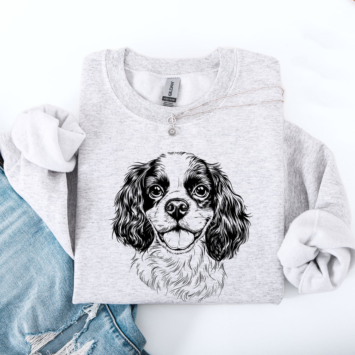 Cavalier King Charles, Pet, Dog Breed Sweatshirt