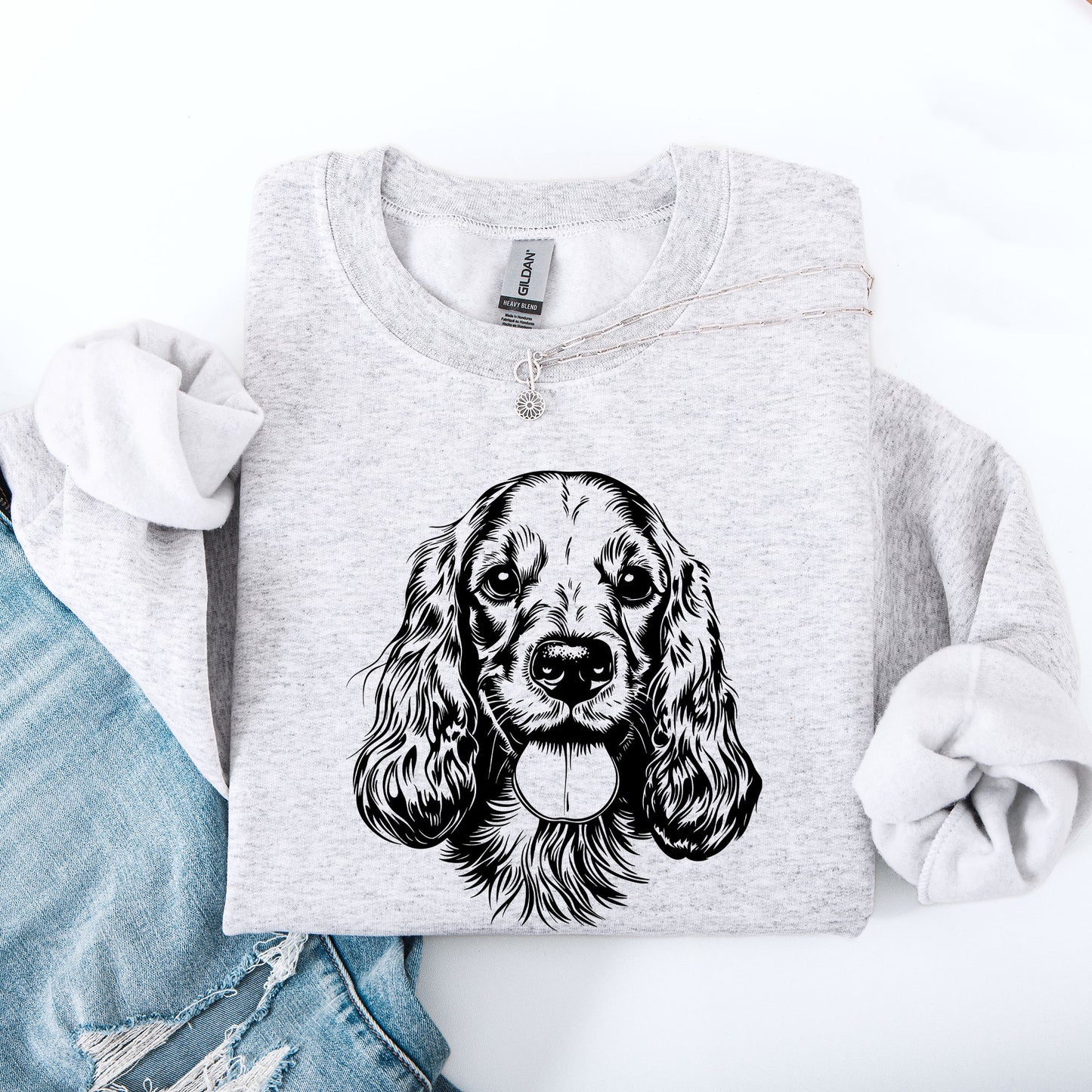 Cocker Spaniel, Pet, Dog Breed Sweatshirt