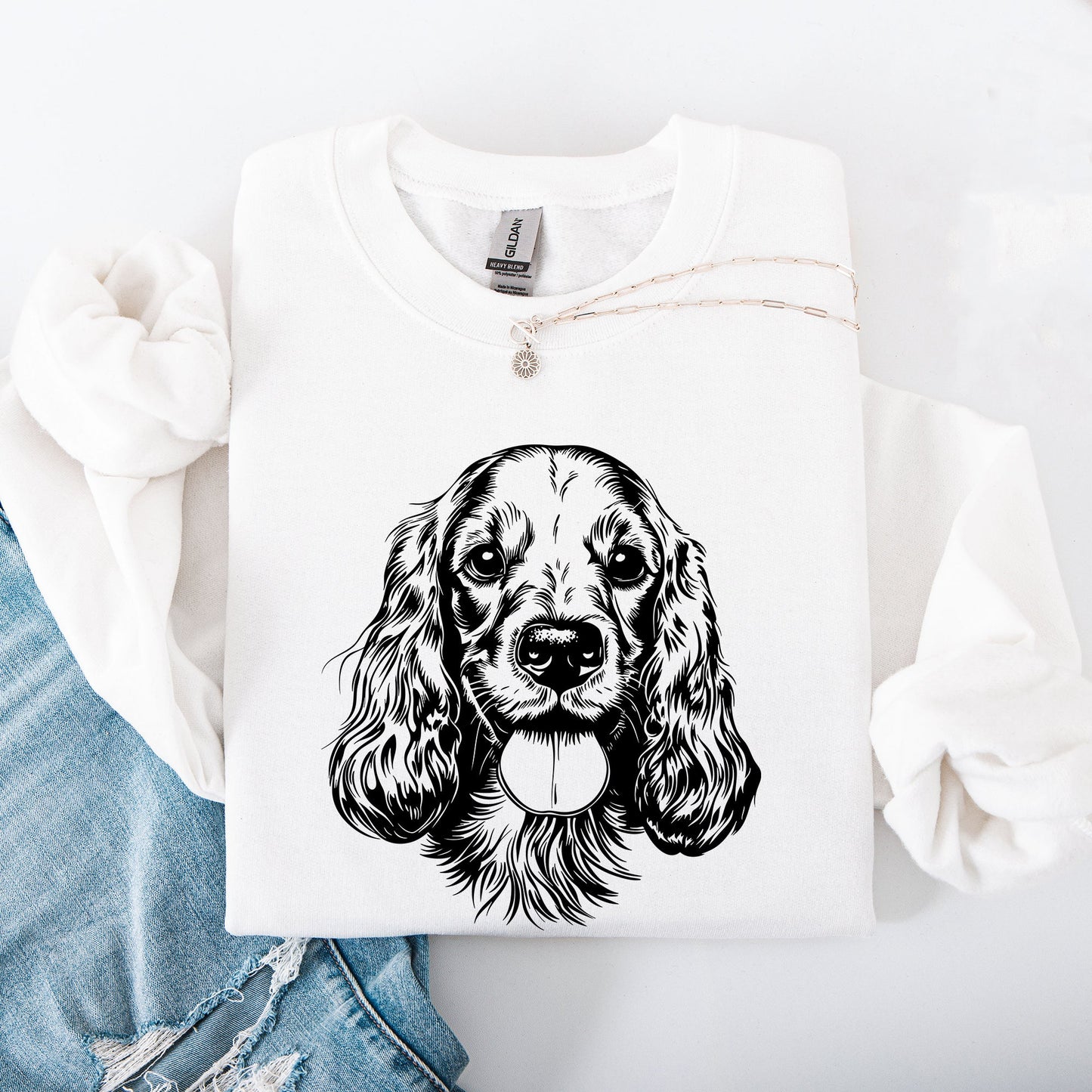 Cocker Spaniel, Pet, Dog Breed Sweatshirt