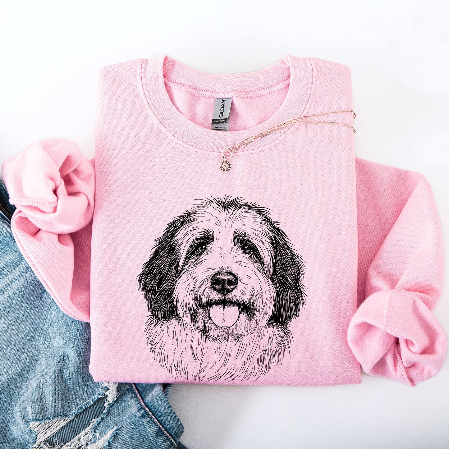 English Sheepdog, Pet, Dog Breed Sweatshirt