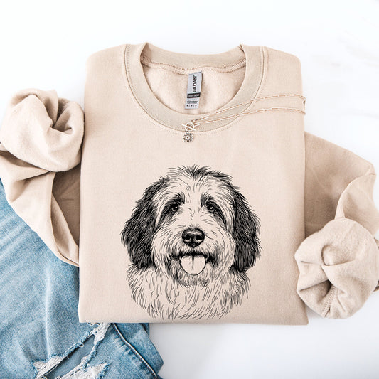 English Sheepdog, Pet, Dog Breed Sweatshirt