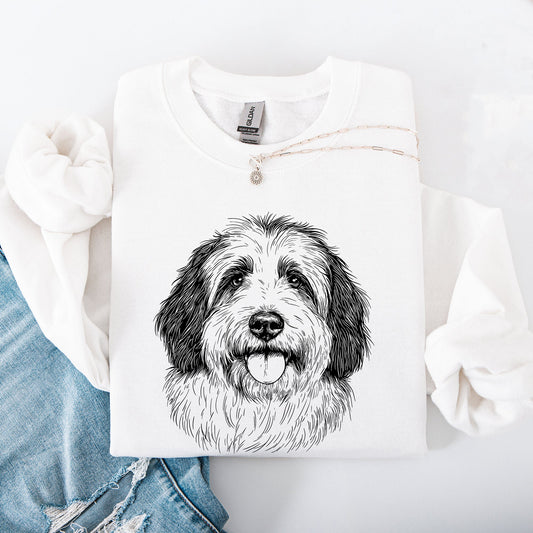 English Sheepdog, Pet, Dog Breed Sweatshirt