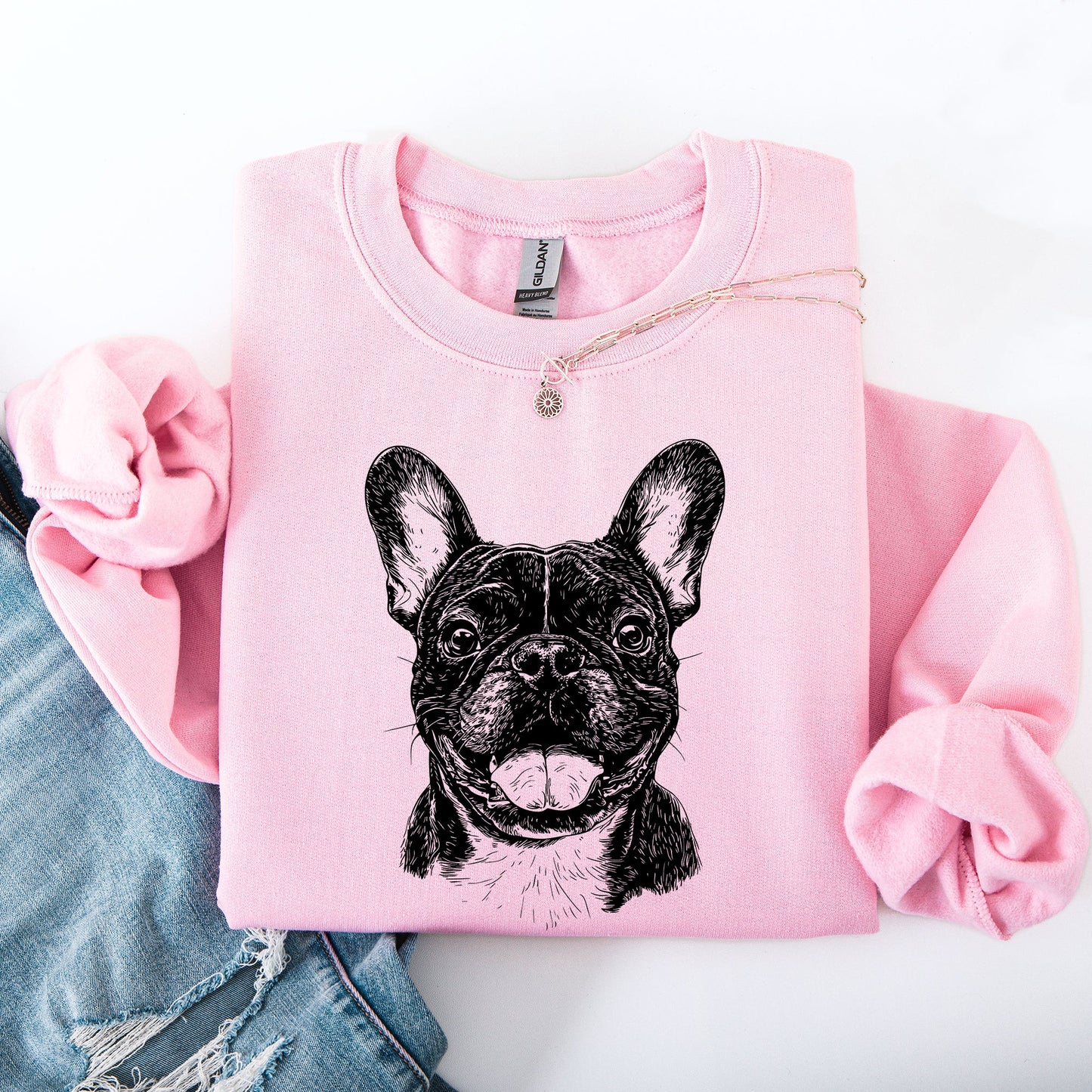Frenchie, French Bulldog, Pet, Dog Breed Sweatshirt