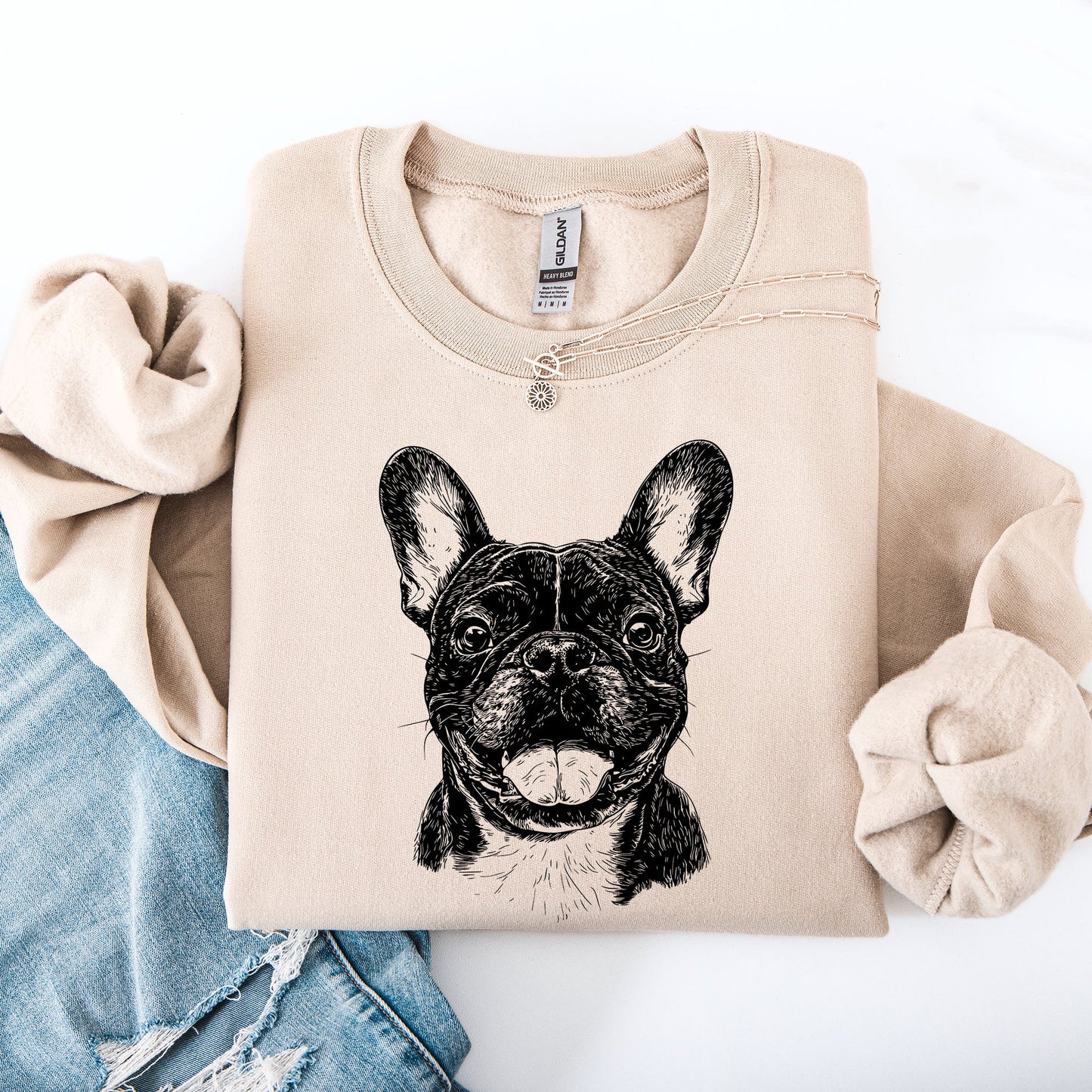 Frenchie, French Bulldog, Pet, Dog Breed Sweatshirt