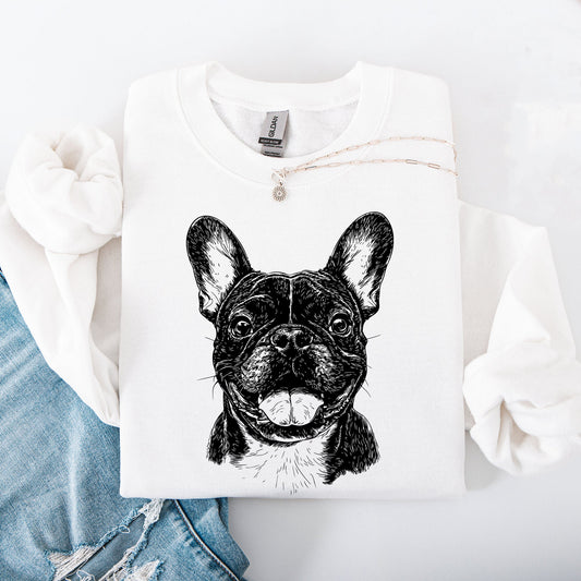 Frenchie, French Bulldog, Pet, Dog Breed Sweatshirt
