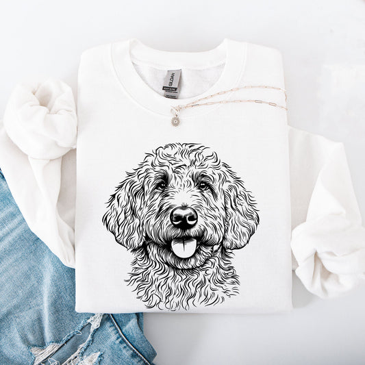 Goldendoodle, Pet, Dog Breed Sweatshirt