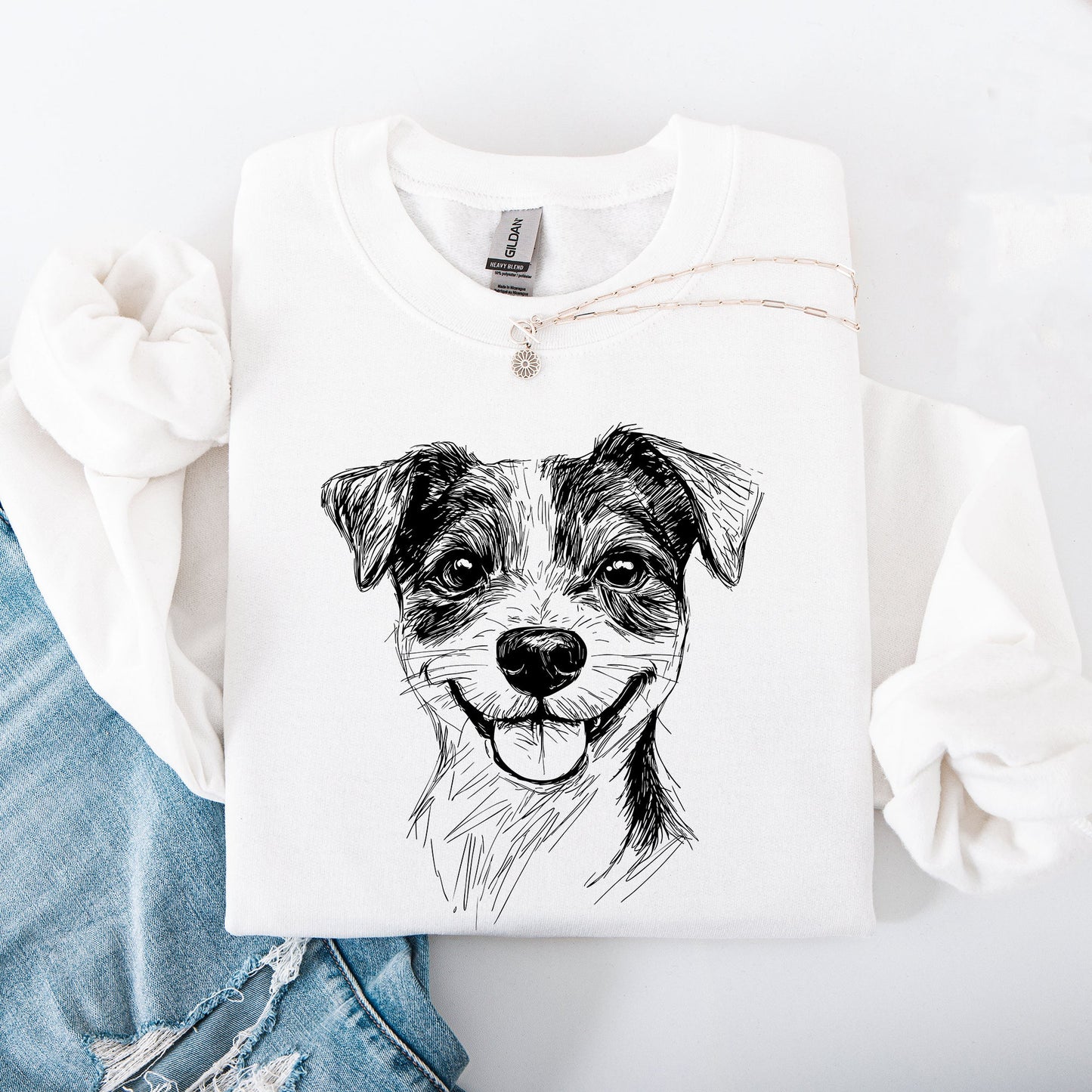 Jack Russell, Pet, Dog Breed Sweatshirt