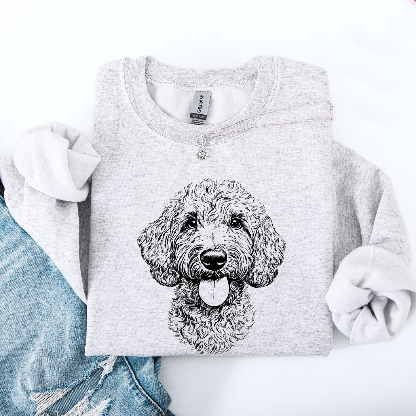 Labradoodle, Pet, Dog Breed Sweatshirt