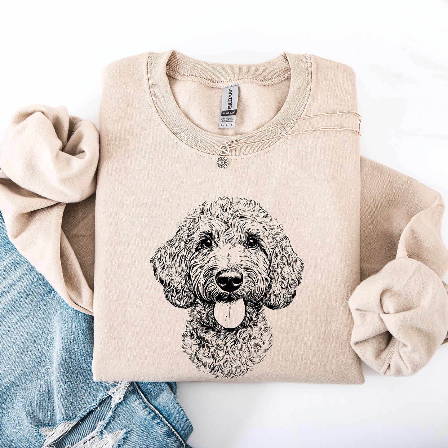 Labradoodle, Pet, Dog Breed Sweatshirt