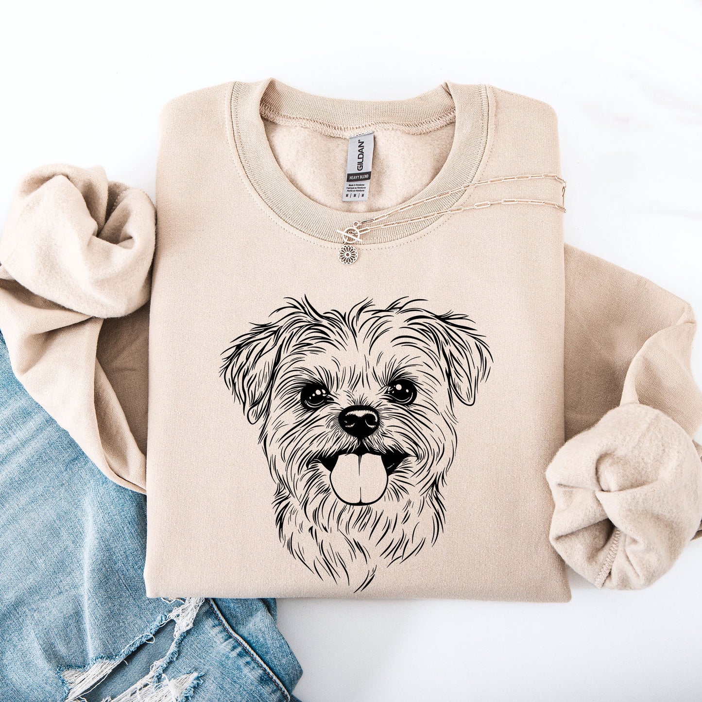 Maltese, Pet, Dog Breed Sweatshirt