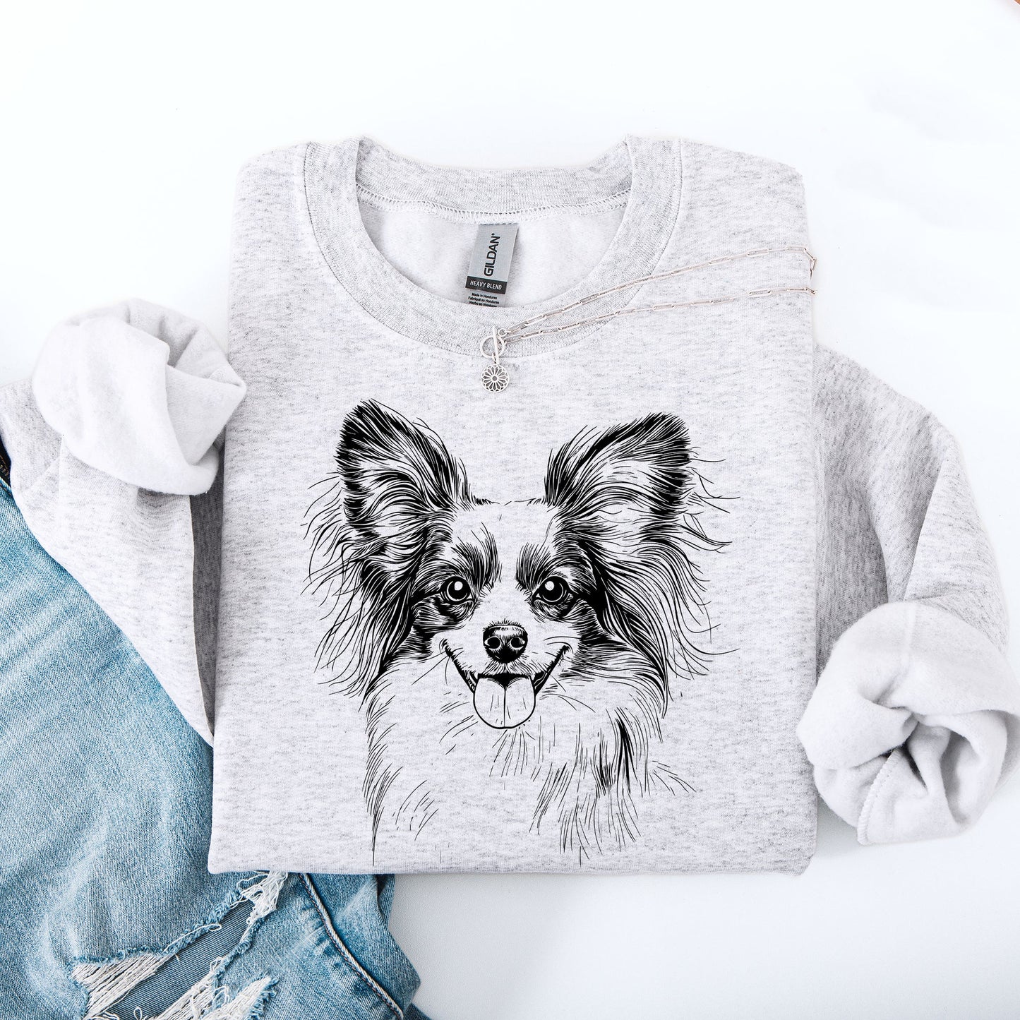 Papillon, Pet, Dog Breed Sweatshirt