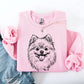Pomeranian, Pet, Dog Breed Sweatshirt