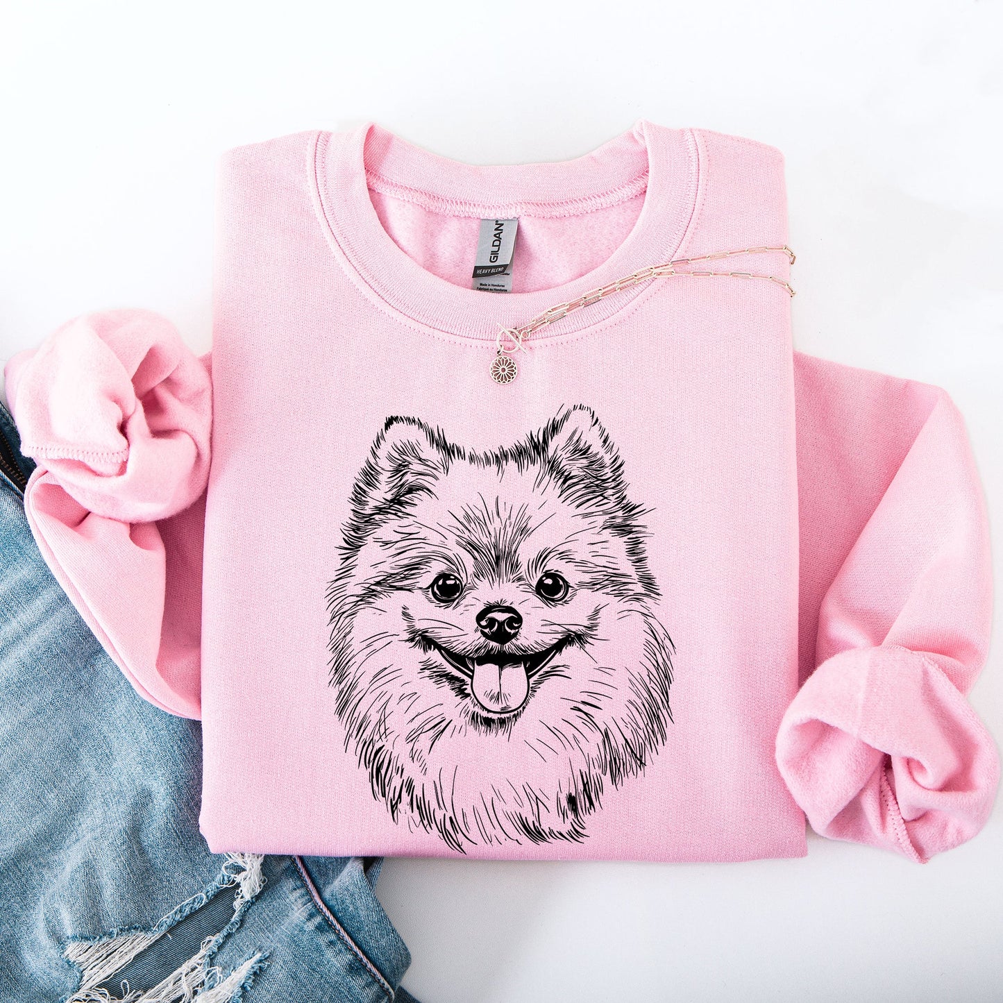 Pomeranian, Pet, Dog Breed Sweatshirt