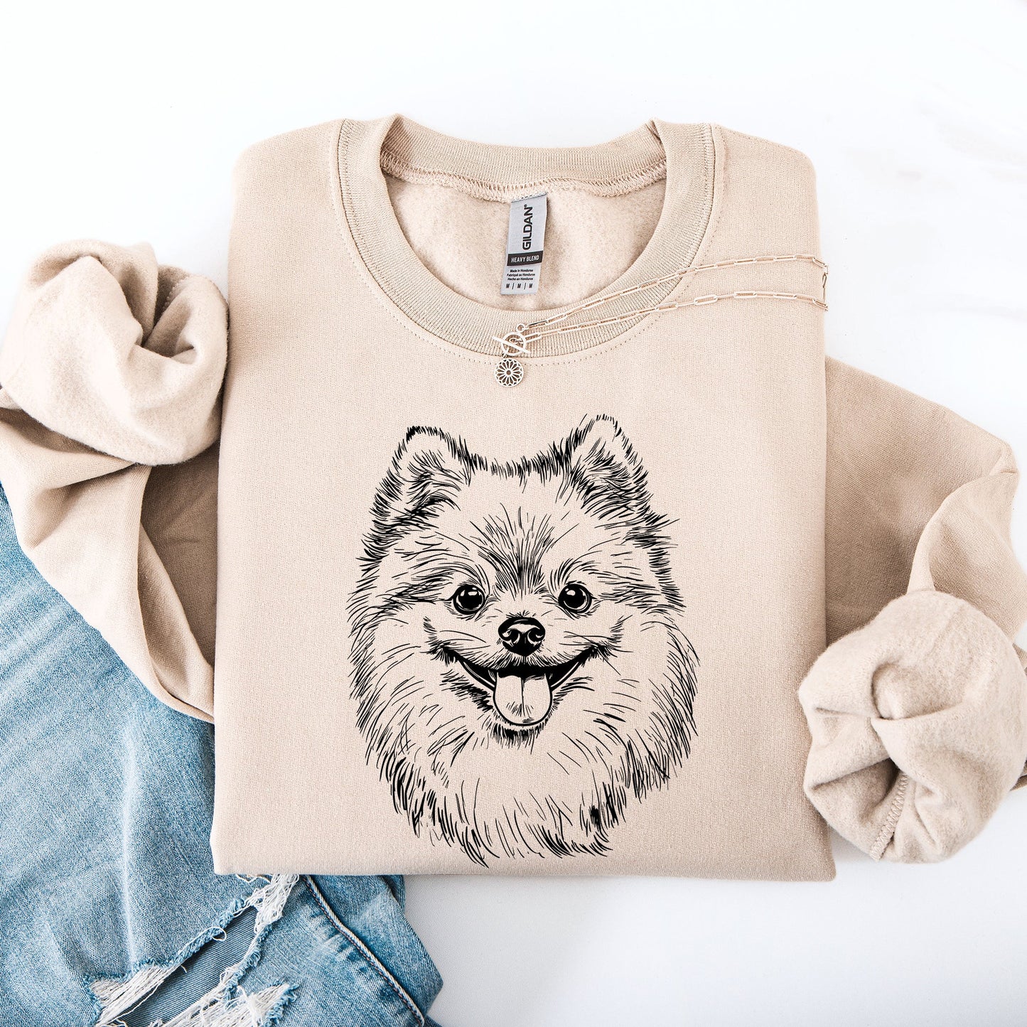 Pomeranian, Pet, Dog Breed Sweatshirt