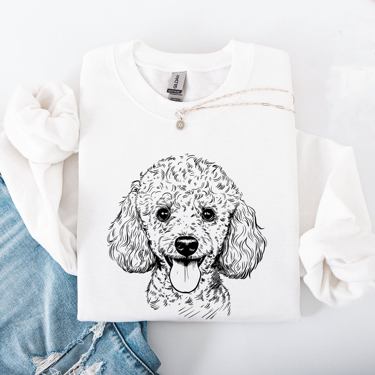 Poodle, Pet, Dog Breed Sweatshirt