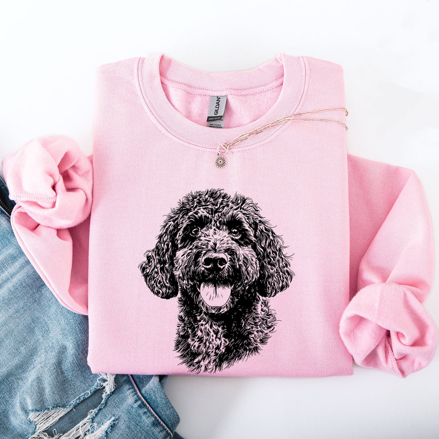Portuguese Water Dog, Pet, Dog Breed Sweatshirt