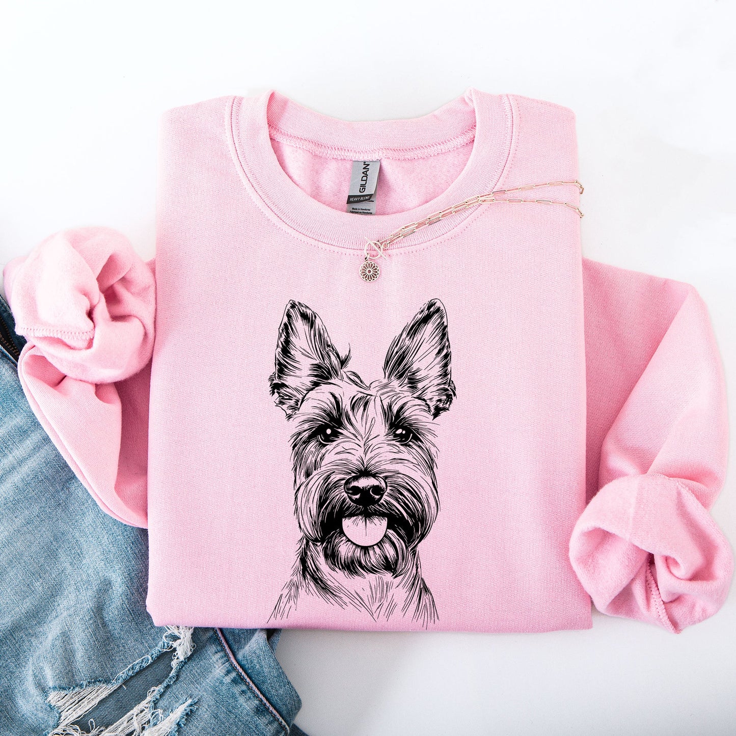 Scottish Terrier, Pet, Dog Breed Sweatshirt