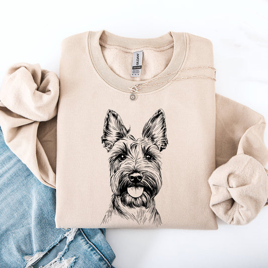 Scottish Terrier, Pet, Dog Breed Sweatshirt