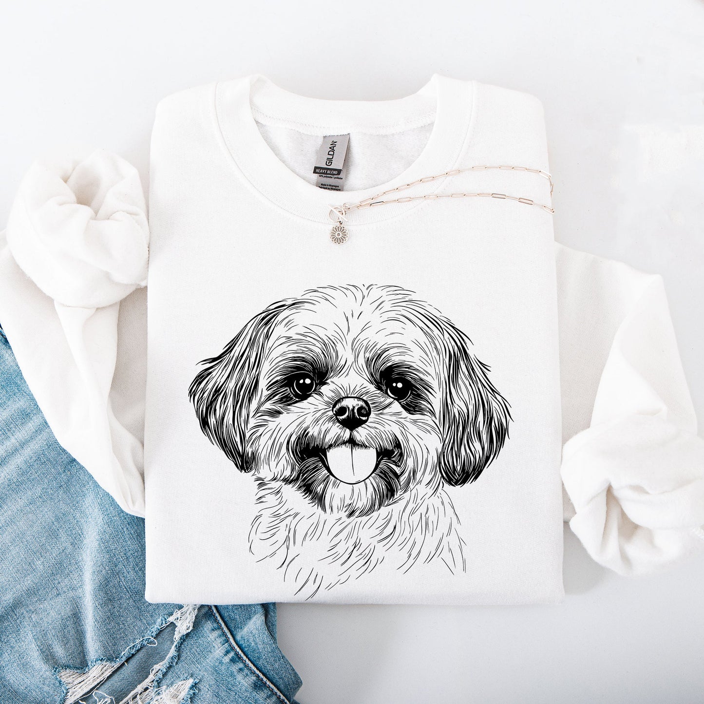 Shih Tzu, Pet, Dog Breed Sweatshirt
