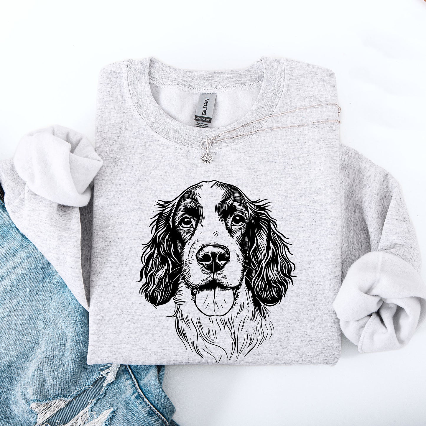 Springer Spaniel, Pet, Dog Breed Sweatshirt