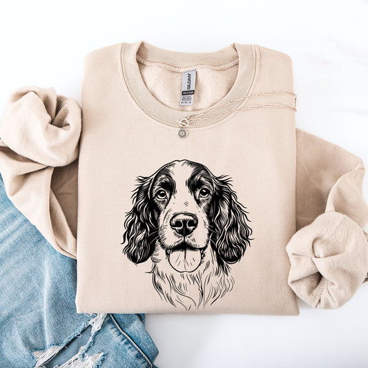 Springer Spaniel, Pet, Dog Breed Sweatshirt