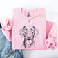 Vizsla, Pet, Dog Breed Sweatshirt