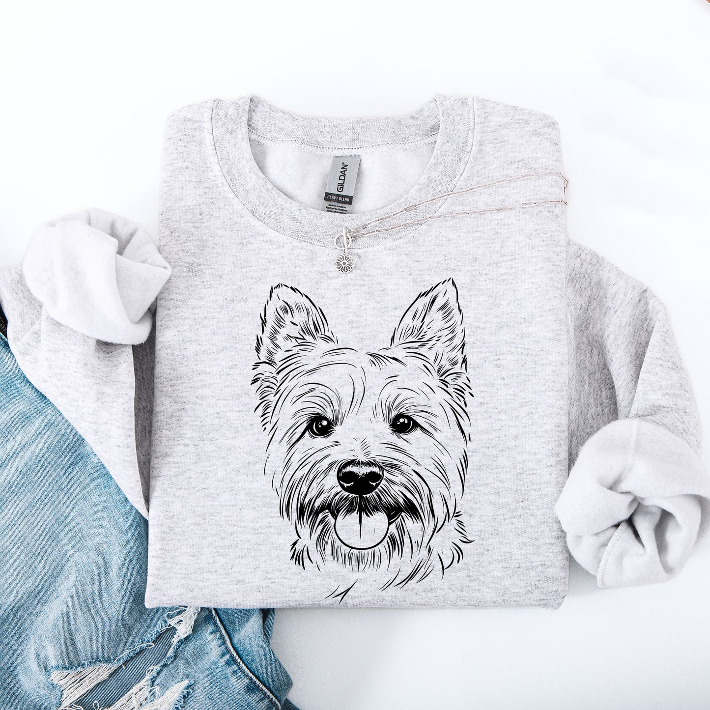 Westie, West Highland White Terrier, Pet, Dog Breed Sweatshirt