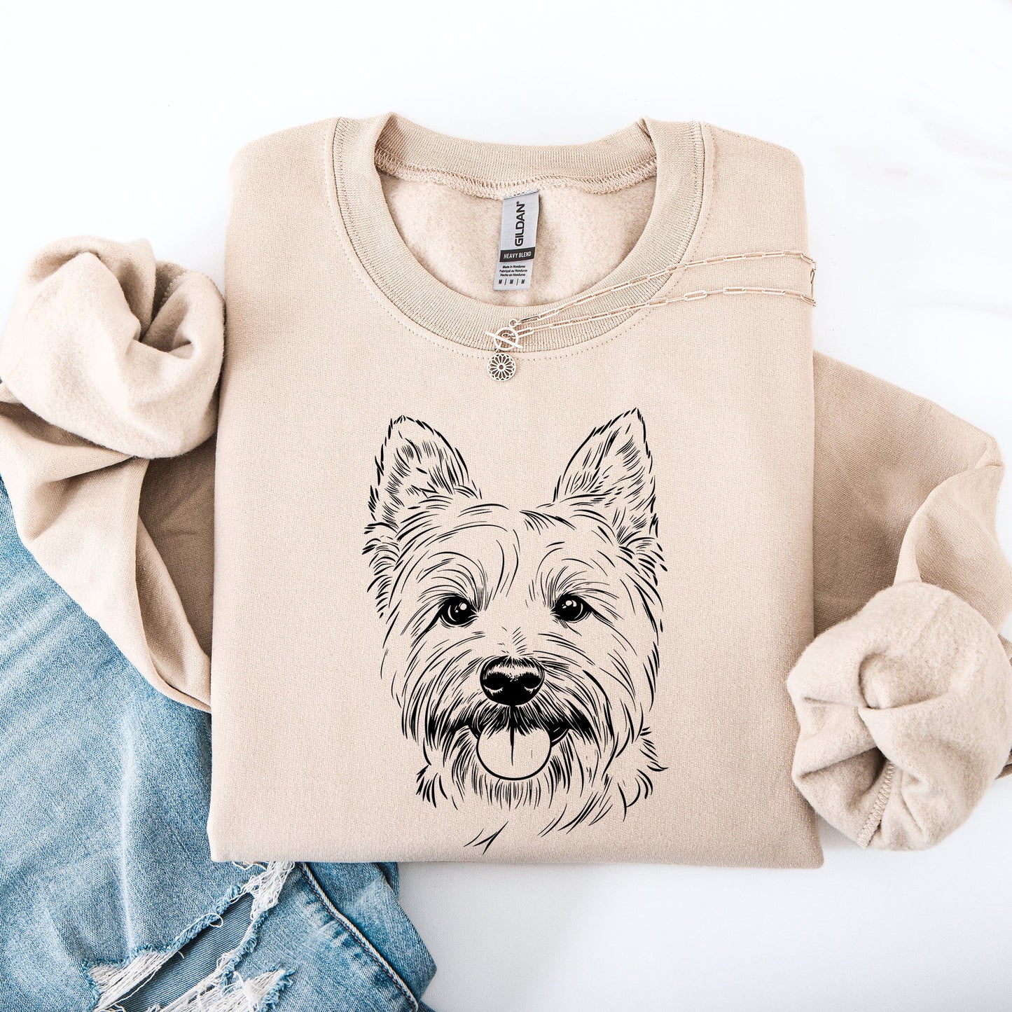 Westie, West Highland White Terrier, Pet, Dog Breed Sweatshirt