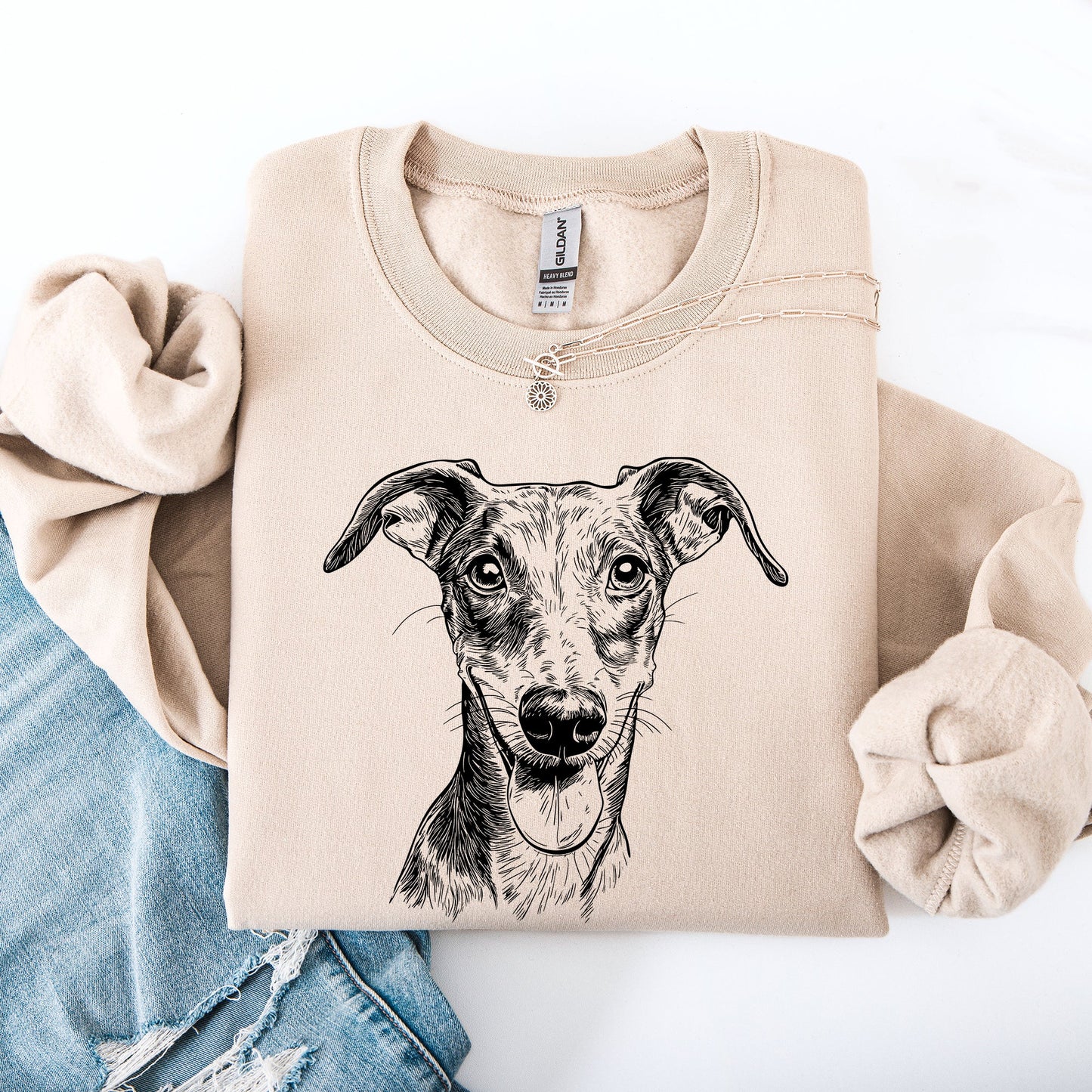 Whippet, Pet, Dog Breed Sweatshirt