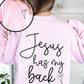 Jesus Has My Back, Religious, Christian, Bible, Faith Sweatshirt
