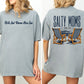Salty Moms Beach Club, Mother's Day, Sun, Summer Tshirt Comfort Colors T-Shirt