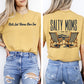 Salty Moms Beach Club, Mother's Day, Sun, Summer Tshirt Comfort Colors T-Shirt